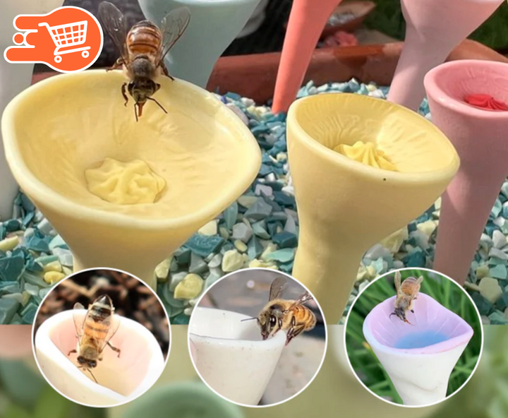 Bebedero para pajaros, abejas e insectos | 5 Unidades