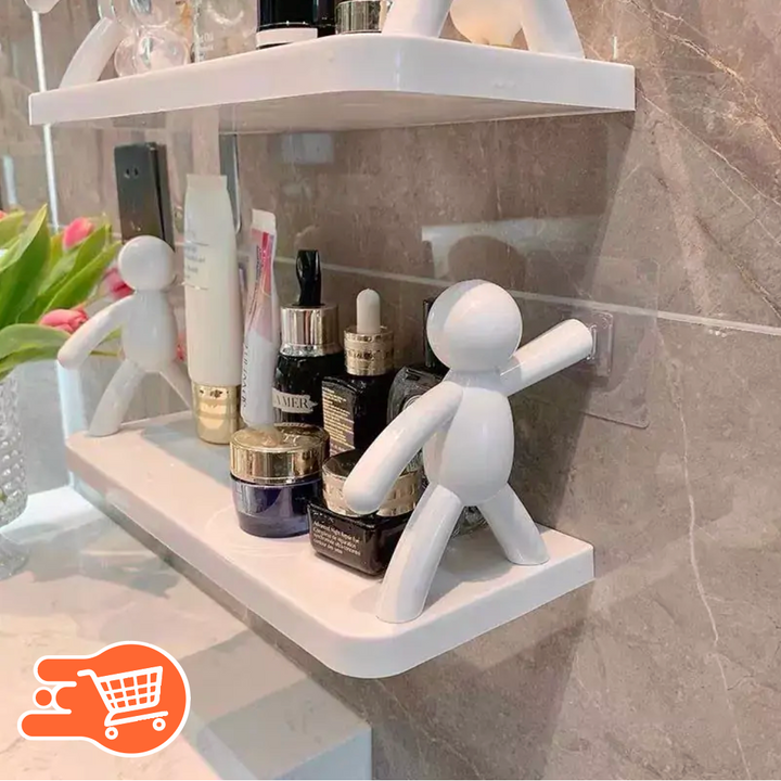 Estante con adhesivo | 2 UNIDADES