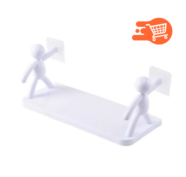 Estante con adhesivo | 2 UNIDADES