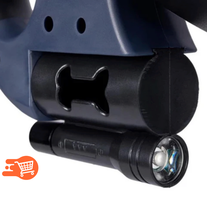 Correa retráctil doble con rotación