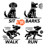 Perrito miniatura realista de juguete