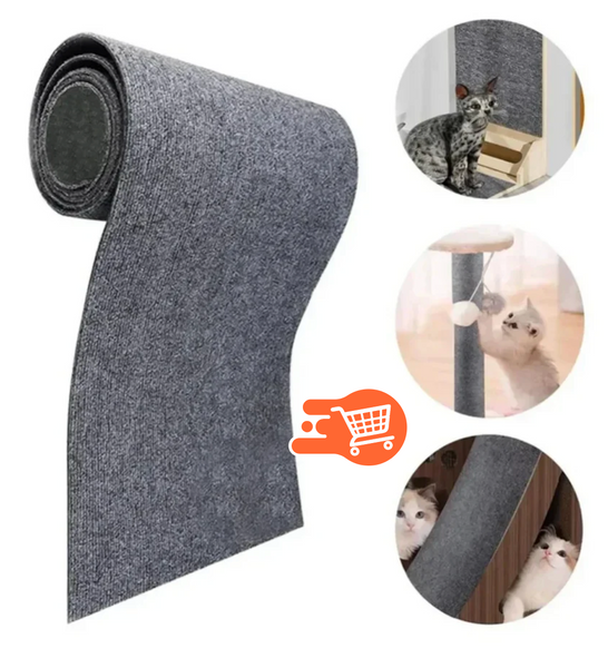 Tapete adhesivo para muebles rascador de gatos