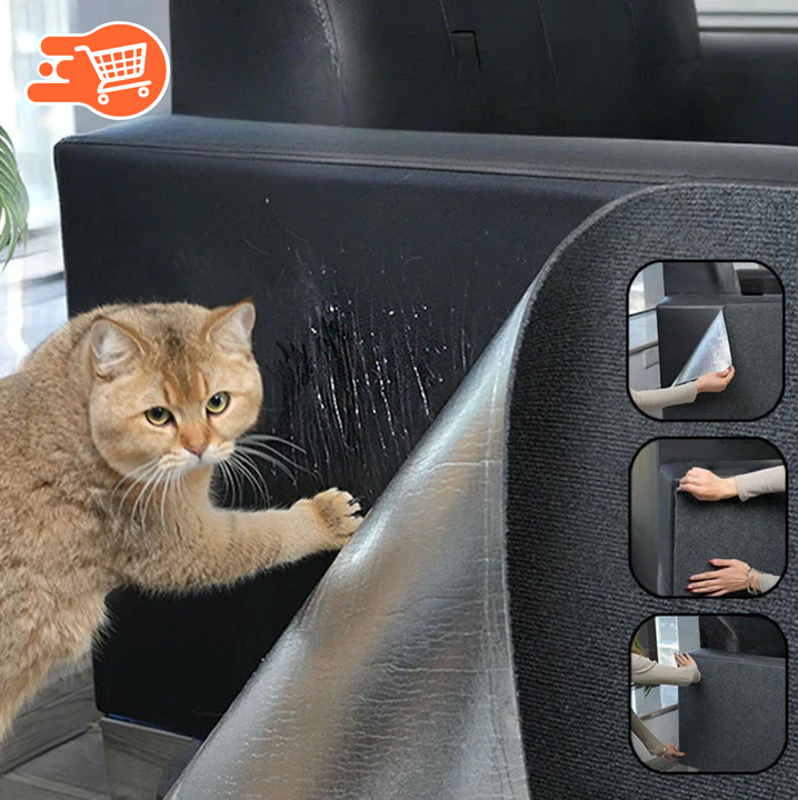 Tapete adhesivo para muebles rascador de gatos