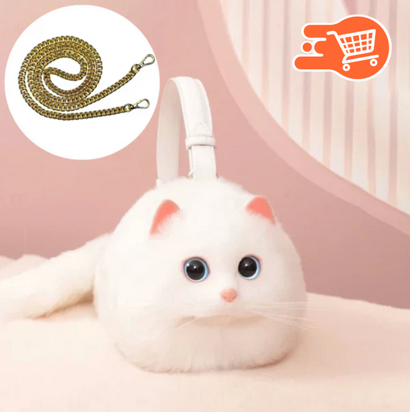 Bolsa ultra realista de gato
