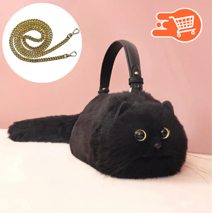 Bolsa ultra realista de gato