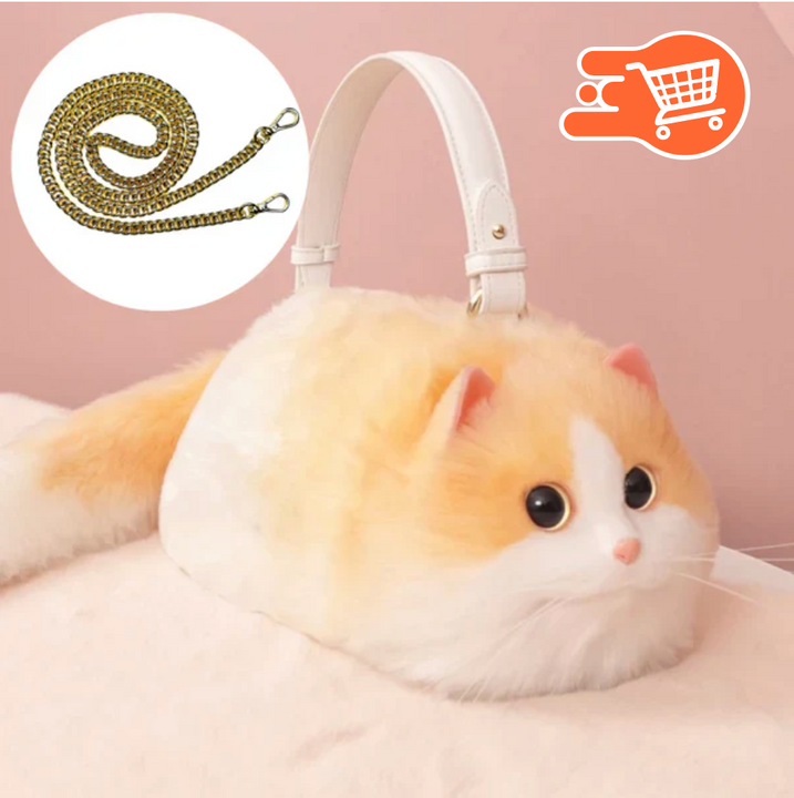 Bolsa ultra realista de gato