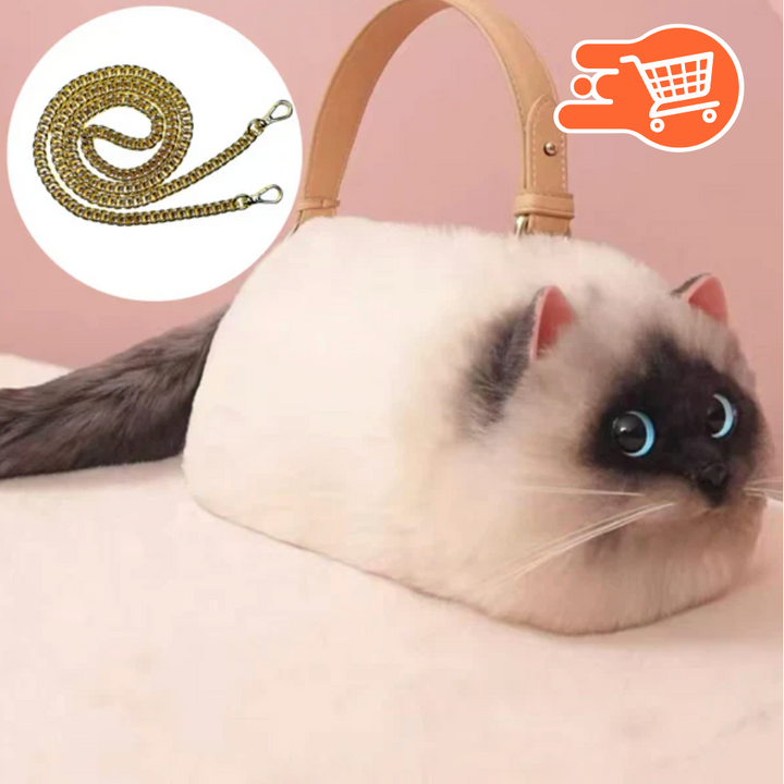 Bolsa ultra realista de gato