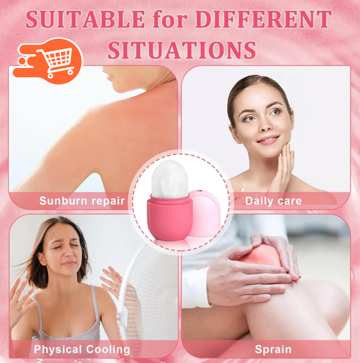 Rodillo de hielo de belleza