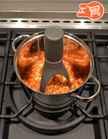 Agitador automático para cocina