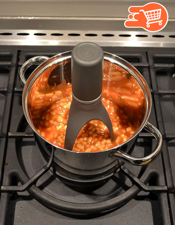 Agitador automático para cocina