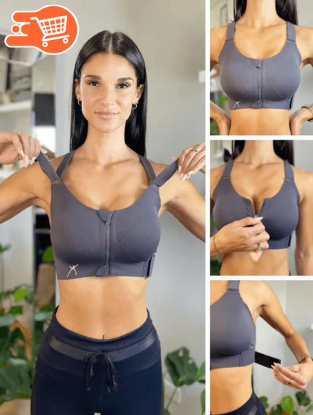 SUJETADOR FLEXIBLE SIN COSTURAS DE IMPACTO MEDIO