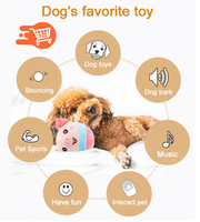 Peluche de pelota saltarina para mascotas