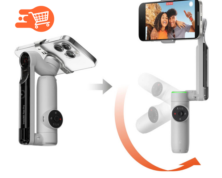 Estabilizador de cardán para smartphone Insta360