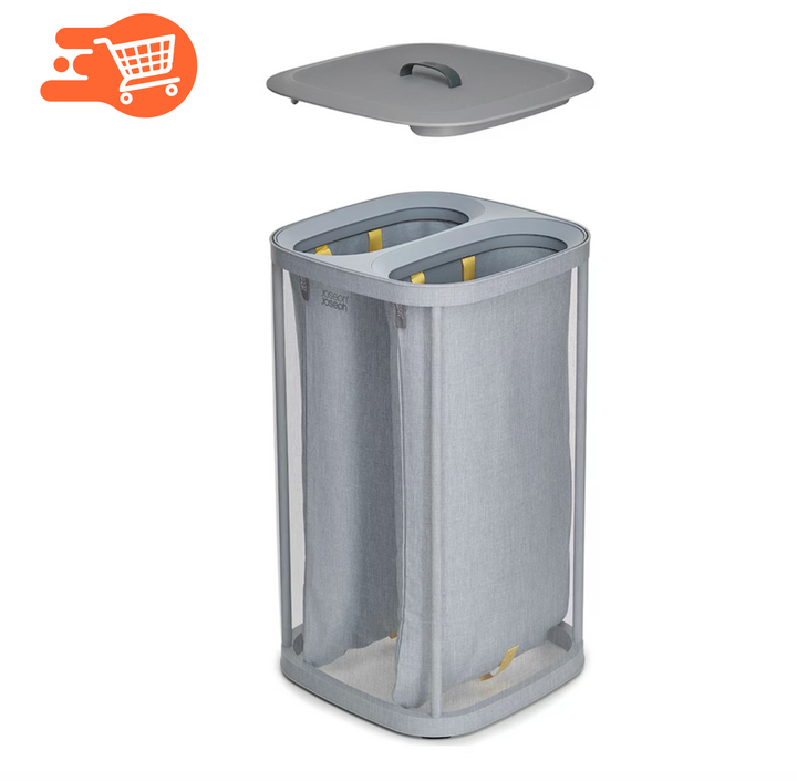 Cesto de ropa con separador Total