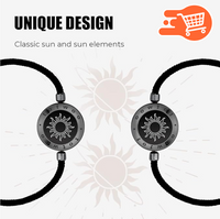 Pulseras vibratorias e iluminadas para parejas