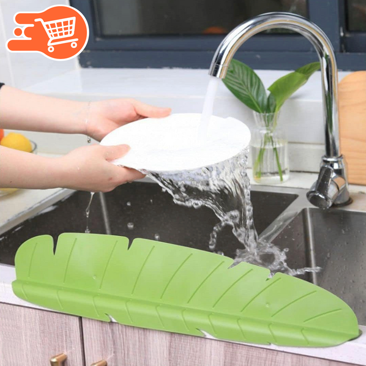Protector contra salpicaduras de fregadero