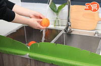 Protector contra salpicaduras de fregadero