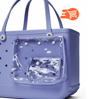 Bolso impermeable estilo crocs