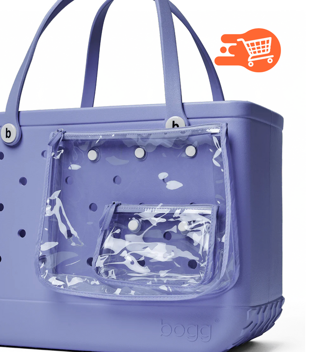 Bolso impermeable estilo crocs