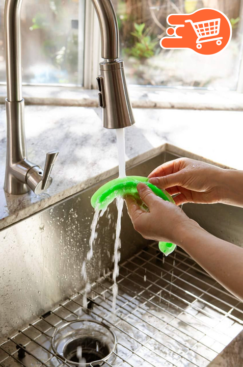 Separador de comida de silicona