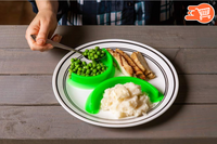 Separador de comida de silicona