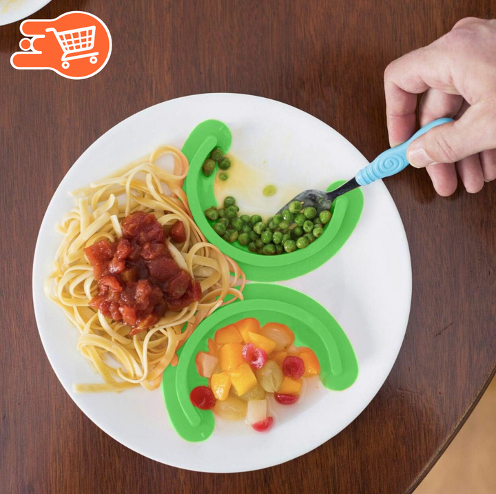 Separador de comida de silicona