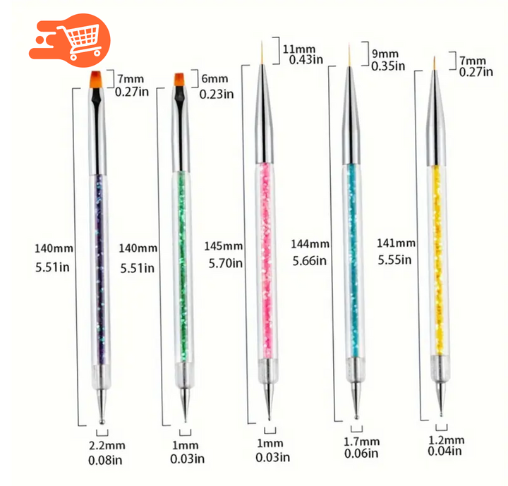 5 Herramientas de Arte de Uñas