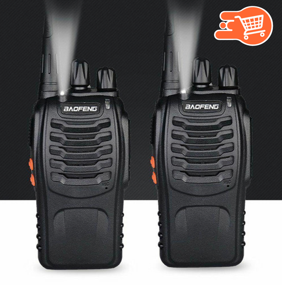 2 Radios UHF BF-888S