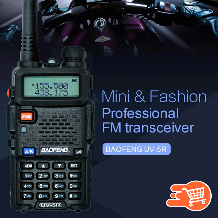Radio de doble banda UV-5R de 5 W
