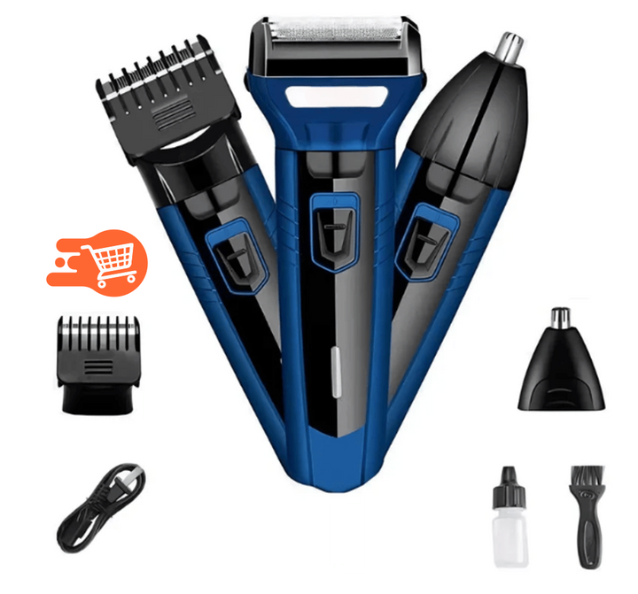 Afeitadora 3 En 1 GM-566 Para Cabello