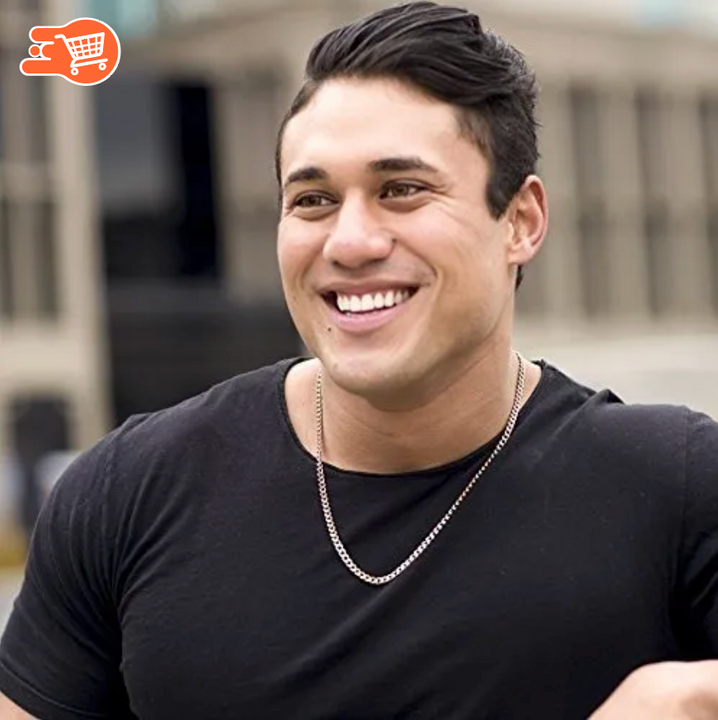 Collar de cadena fígaro gruesa Lost Souls con baño de oro de 18