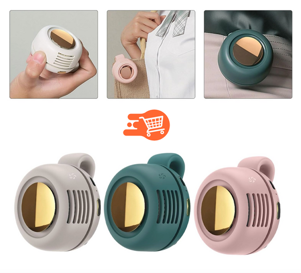 Ventilador eléctrico portátil pequeño