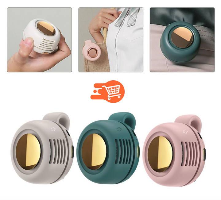 Ventilador eléctrico portátil pequeño