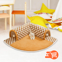 Cama túnel 2 en 1 para gatos