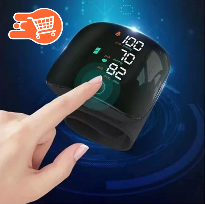 Tensiómetro Digital De Muñeca Recargable Pantalla Lcd