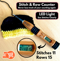 Kit para tejer crochet vintage