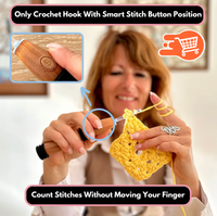 Kit para tejer crochet vintage