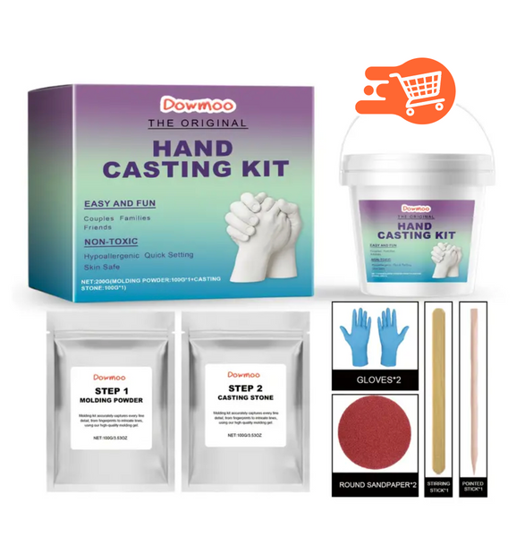 Kit Molde de manos para escultura