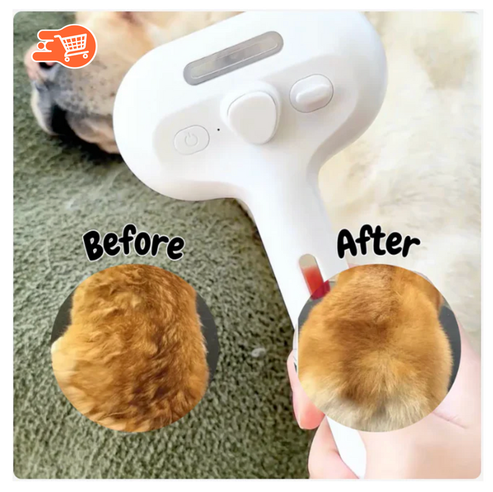Cepillo Vapor Mascotas