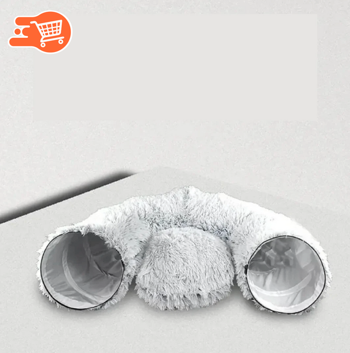 Cama túnel para mascotas