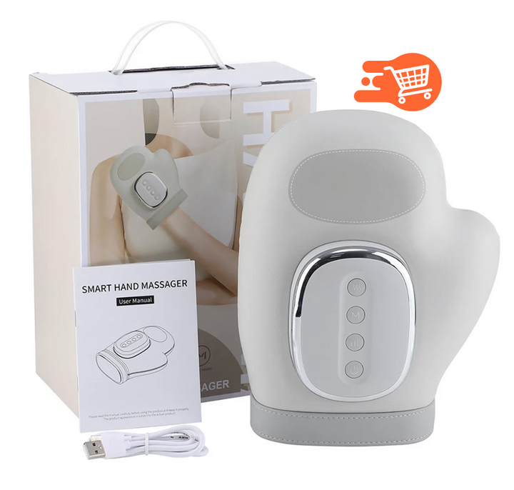 Guante masajeador de manos