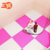 Alfombra de baño antideslizante | 8 baldosas de 30 x 30