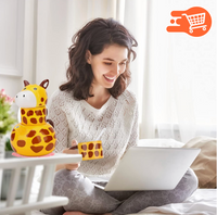 Juego de tazas de Jirafas