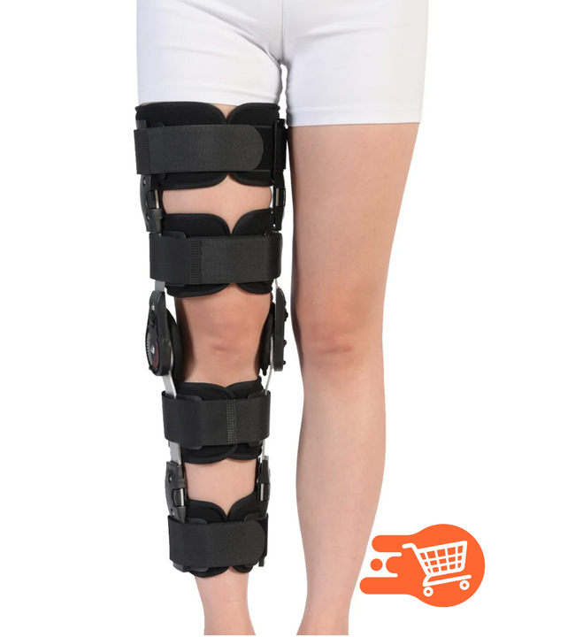 ESTABILIZADOR DE RODILLA ORTOPÉDICO AJUSTABLE