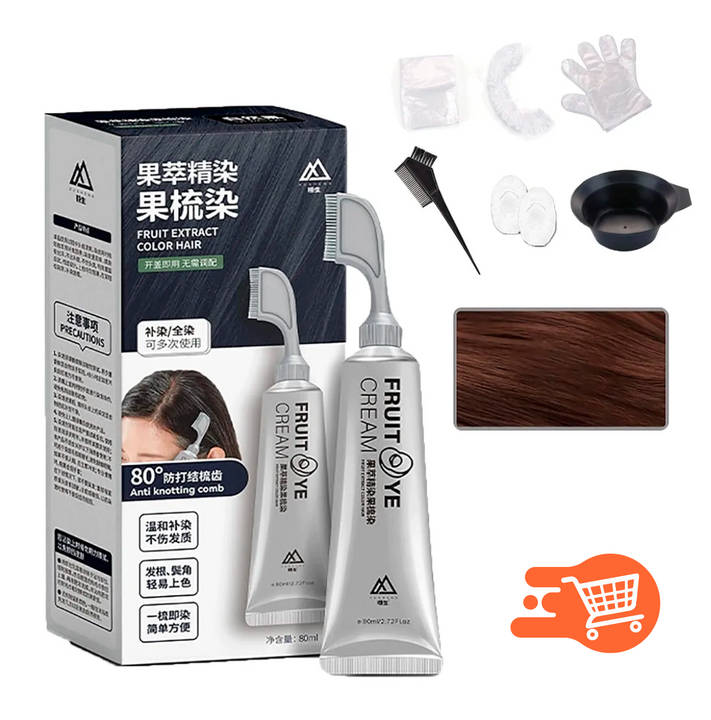 Tinta para canas con cepillo