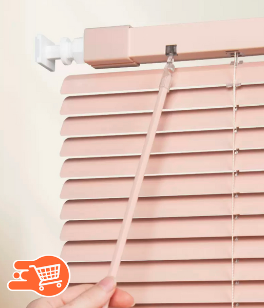 Cortina sin taladro ni tornillos