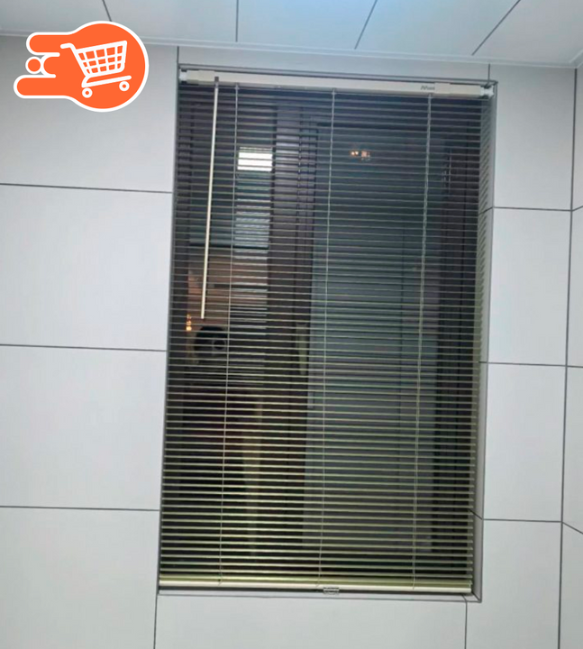 Cortina sin taladro ni tornillos