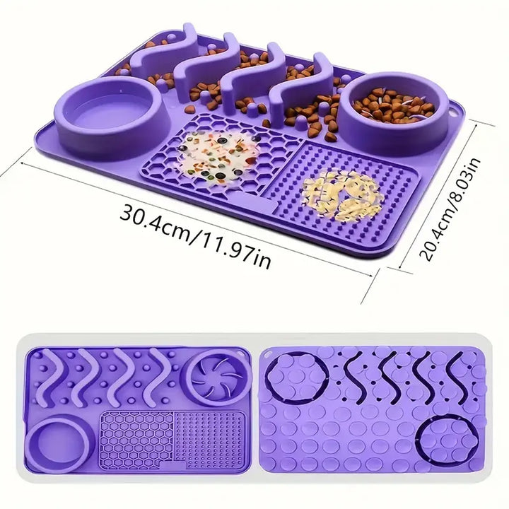 COMEDOR DIDACTICO SILICONA PARA MASCOTAS