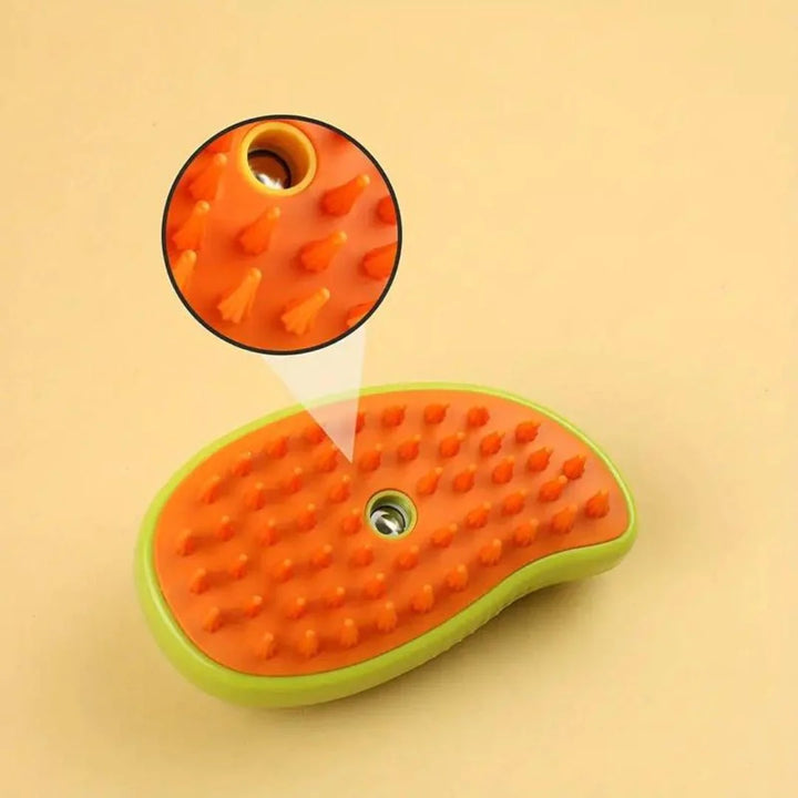 PetGlow - Cepillo Con Vapor Para Gatos y Perros
