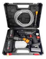 HIDROLAVADORA INALÁMBRICA PORTÁTIL DE ALTA PRESIÓN | VIENE KIT COMPLETO